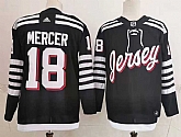 Devils 18 Dawson Mercer Black 2022 Alternate Adidas Jersey,baseball caps,new era cap wholesale,wholesale hats